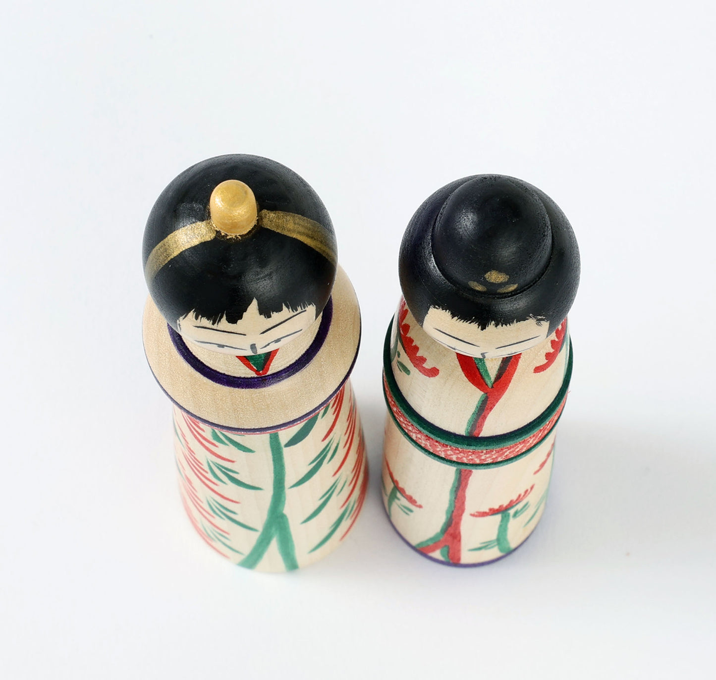 Hina kokeshi doll 雛こけし | OGASAWARA, Yoshio 小笠原義雄工人 | Togatta style 遠刈田系 | 15cm in height