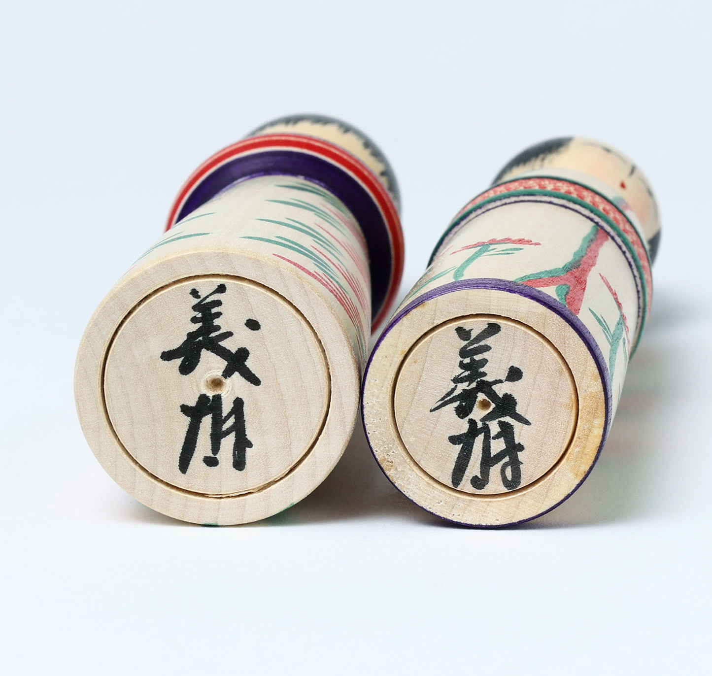 Hina kokeshi doll 雛こけし | OGASAWARA, Yoshio 小笠原義雄工人 | Togatta style 遠刈田系 | 15cm in height