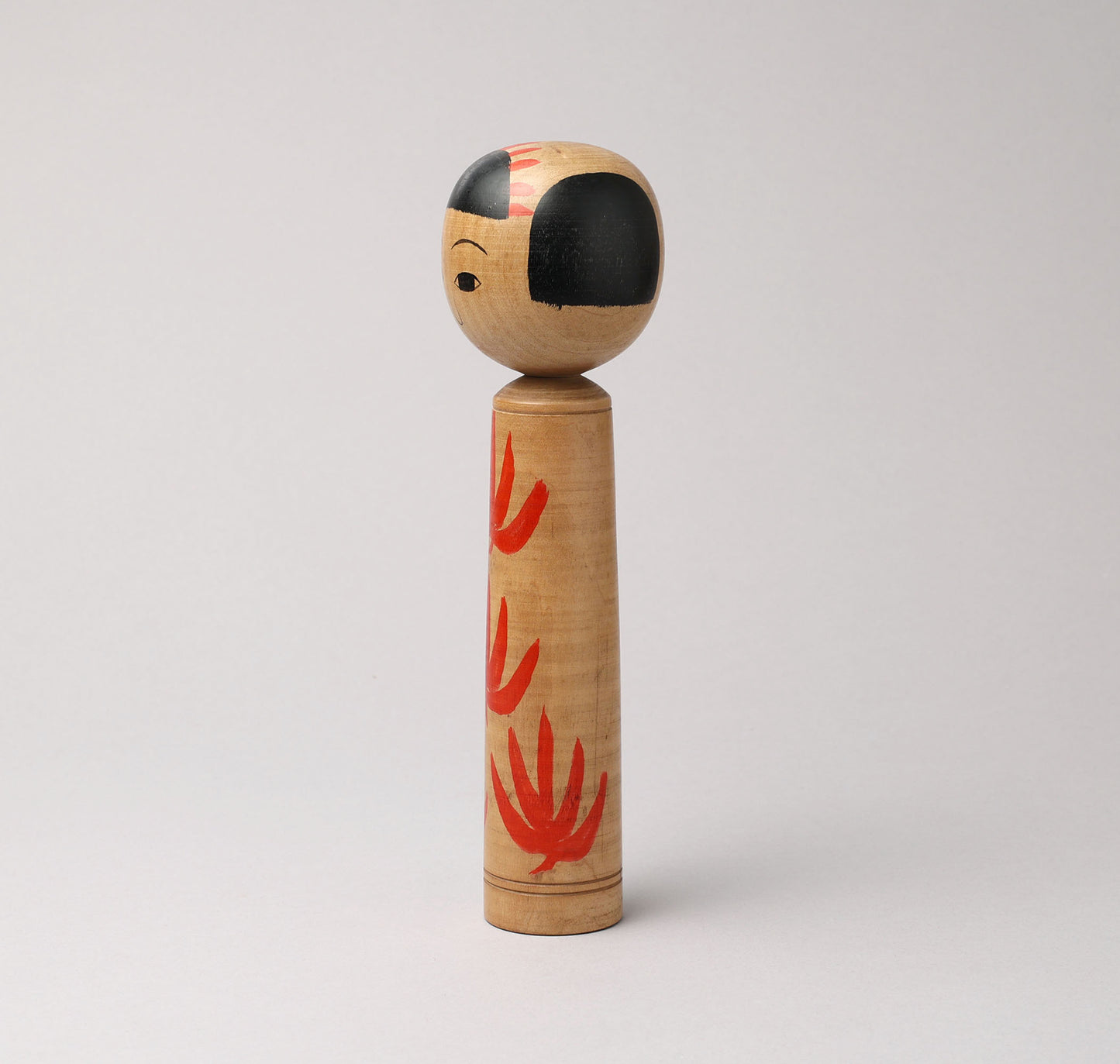 Vintage Naruko style kokeshi doll, by AKIYAMA Chuichi(1913-1984), | こけし古物 秋山忠市（鳴子系）