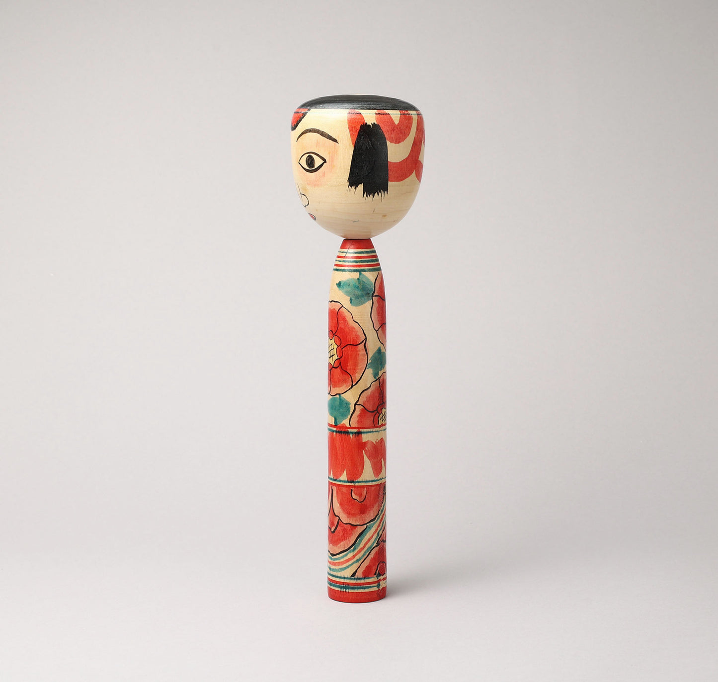 Vintage Nakanosawa style kokeshi doll-tako bozu, by IWAMOTO Yoshizo (1912-1973) | こけし古物 岩本芳蔵工人（中ノ沢系-たこ坊主）