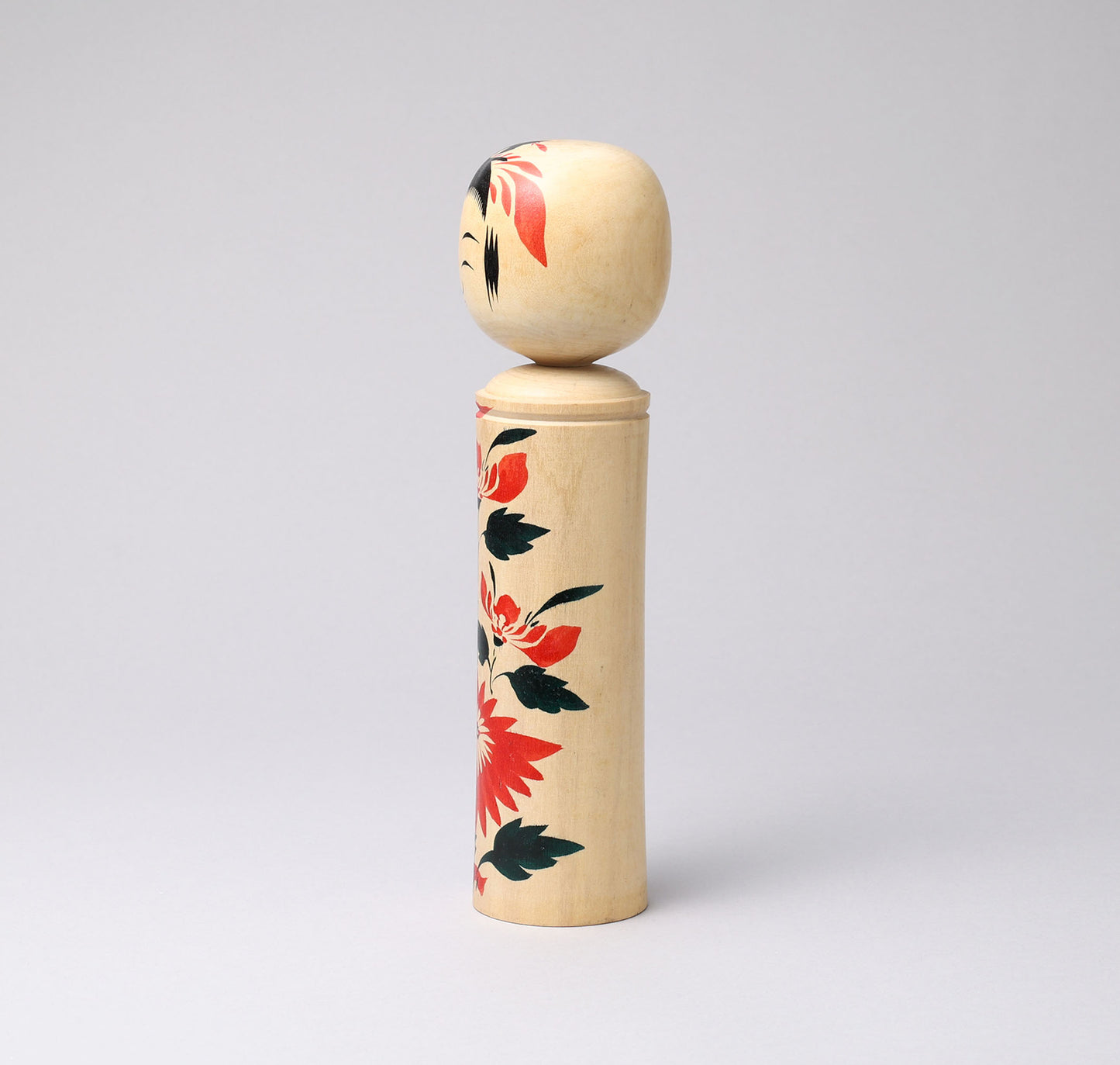 Vintage Naruko style kokeshi doll, by YOSHIDA, Katsunori (1954-) | こけし古物 吉田勝範（鳴子系）