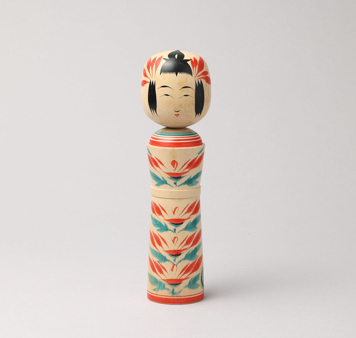 Vintage Naruko style kokeshi doll, by SATO Kazuo(1930-2009) , | こけし古物 佐藤一夫（鳴子系）