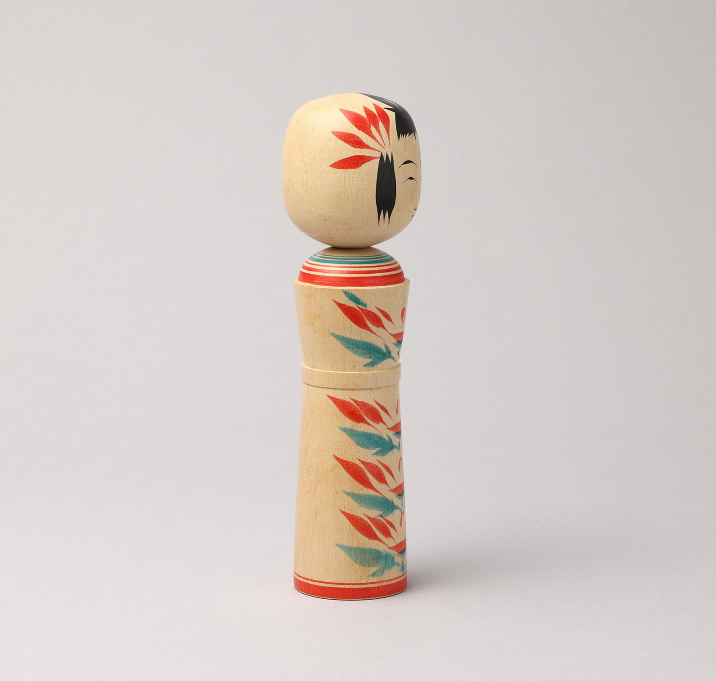 Vintage Naruko style kokeshi doll, by SATO Kazuo(1930-2009) , | こけし古物 佐藤一夫（鳴子系）