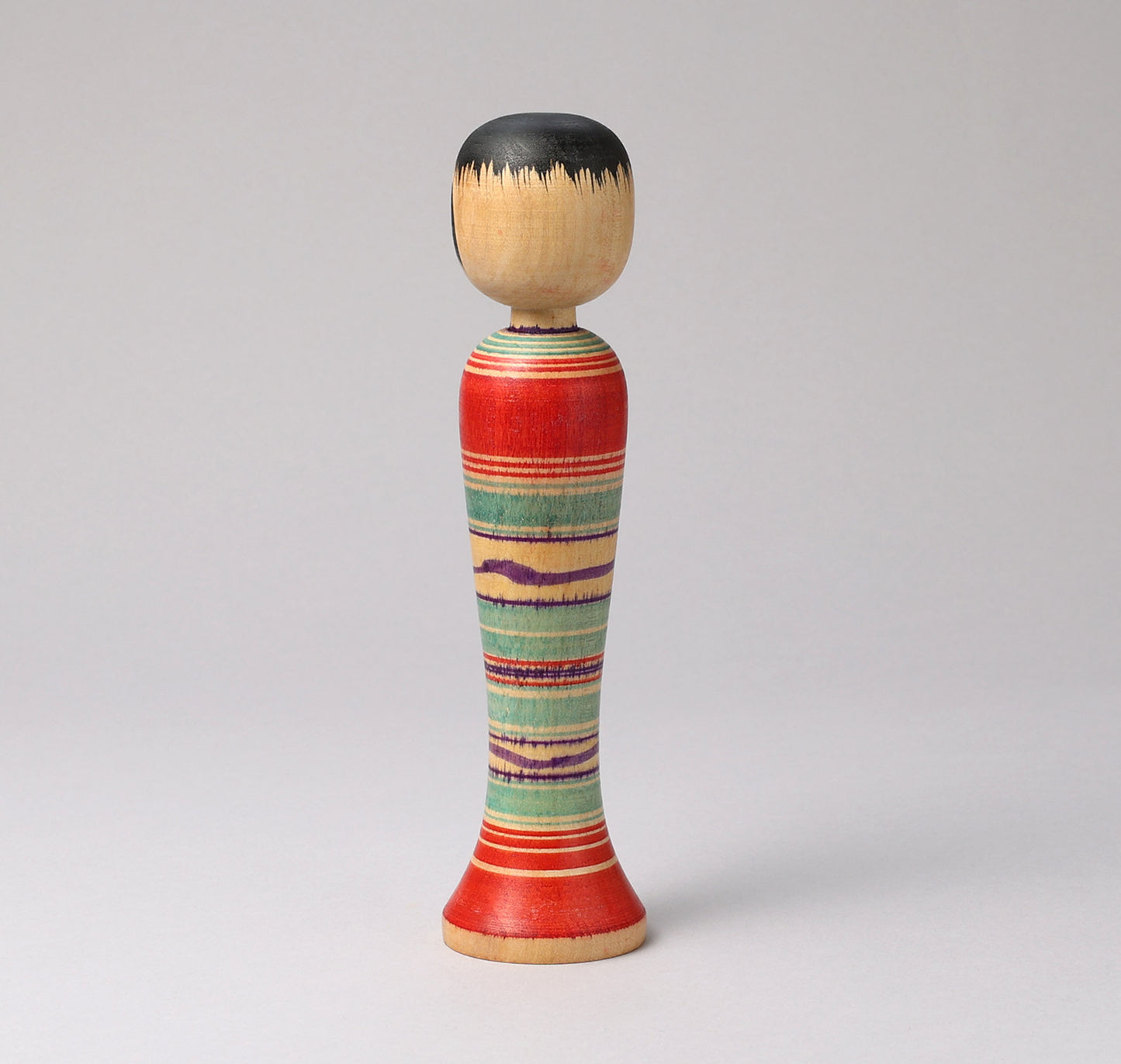 Vintage Hijiori style kokeshi doll, by Bunikichi SATO(1922-2008) | こけし古物 佐藤文吉（肘折系）