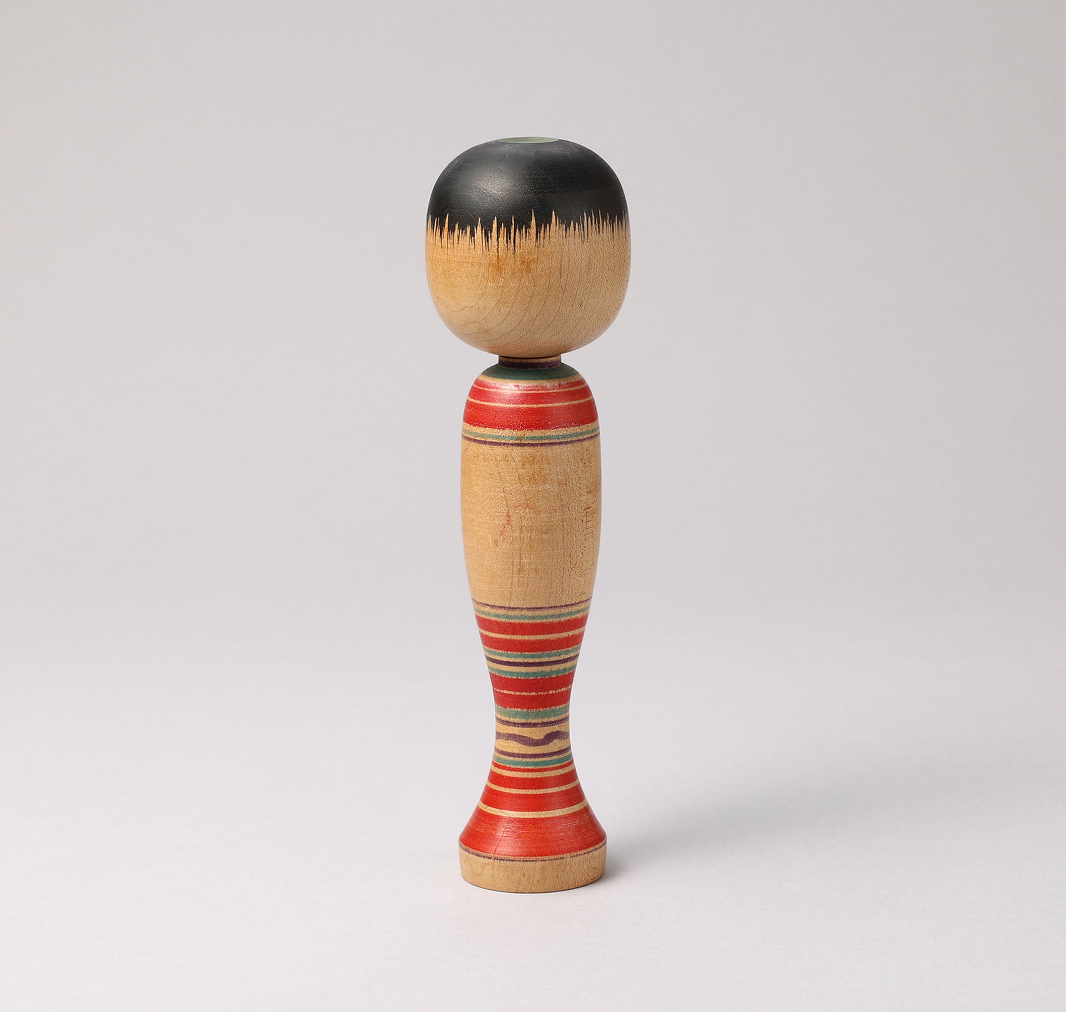 Vintage Hijiori style kokeshi doll, by Bunikichi SATO(1922-2008) | こけし古物  佐藤文吉（肘折系）