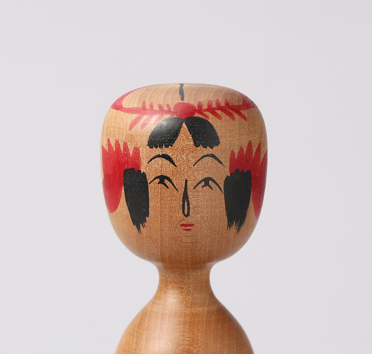 Vintage Sakunami style kokeshi, by Denkichi HAYASAKA (1926 -1999) | 伝統こけし 早坂伝吉（作並系）