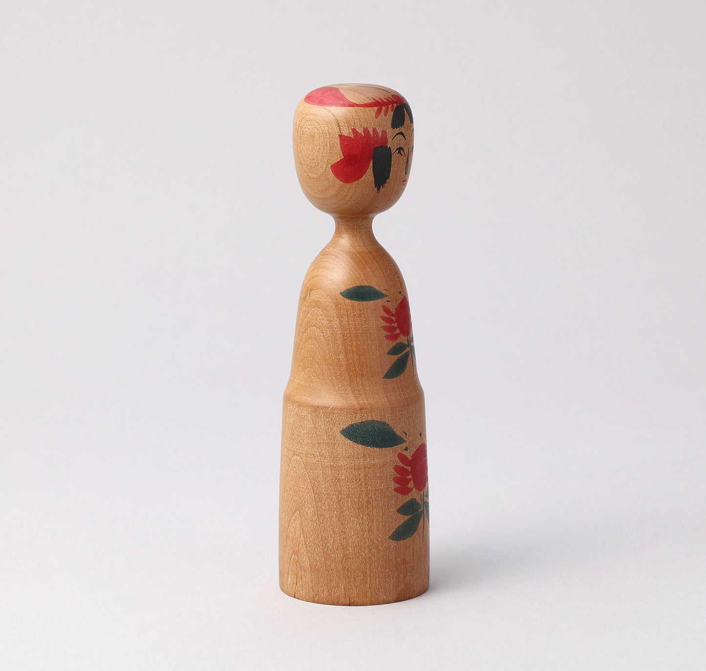 Vintage Sakunami style kokeshi, by Denkichi HAYASAKA (1926 -1999) | 伝統こけし 早坂伝吉（作並系）