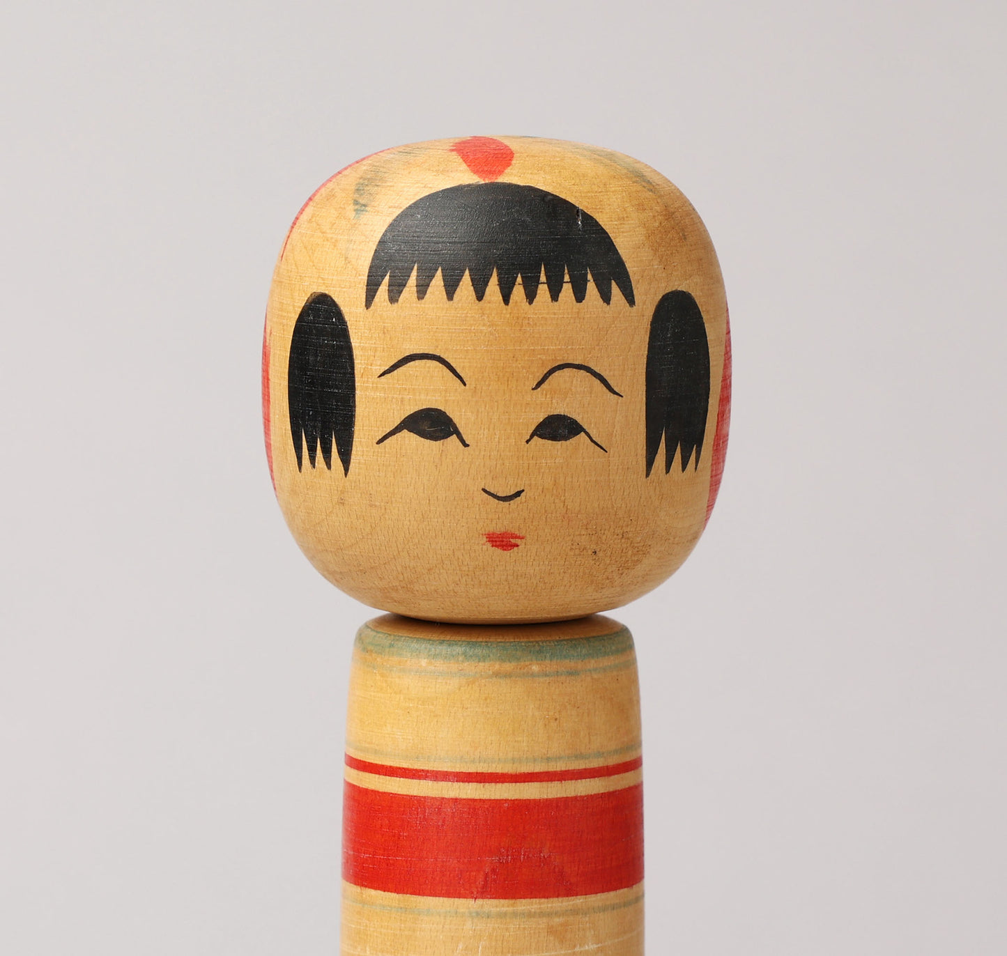 Vintage Nanbu style kokeshi doll, by SASAKI Kakuhei(1933-2007), | こけし古物 佐々木覚平（南部系）