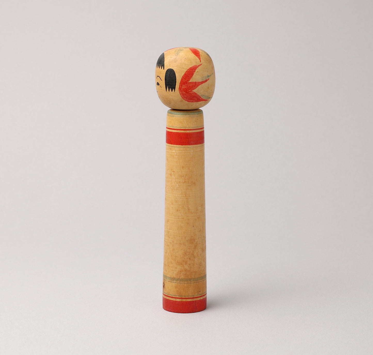 Vintage Nanbu style kokeshi doll, by SASAKI Kakuhei(1933-2007), | こけし古物 佐々木覚平（南部系）