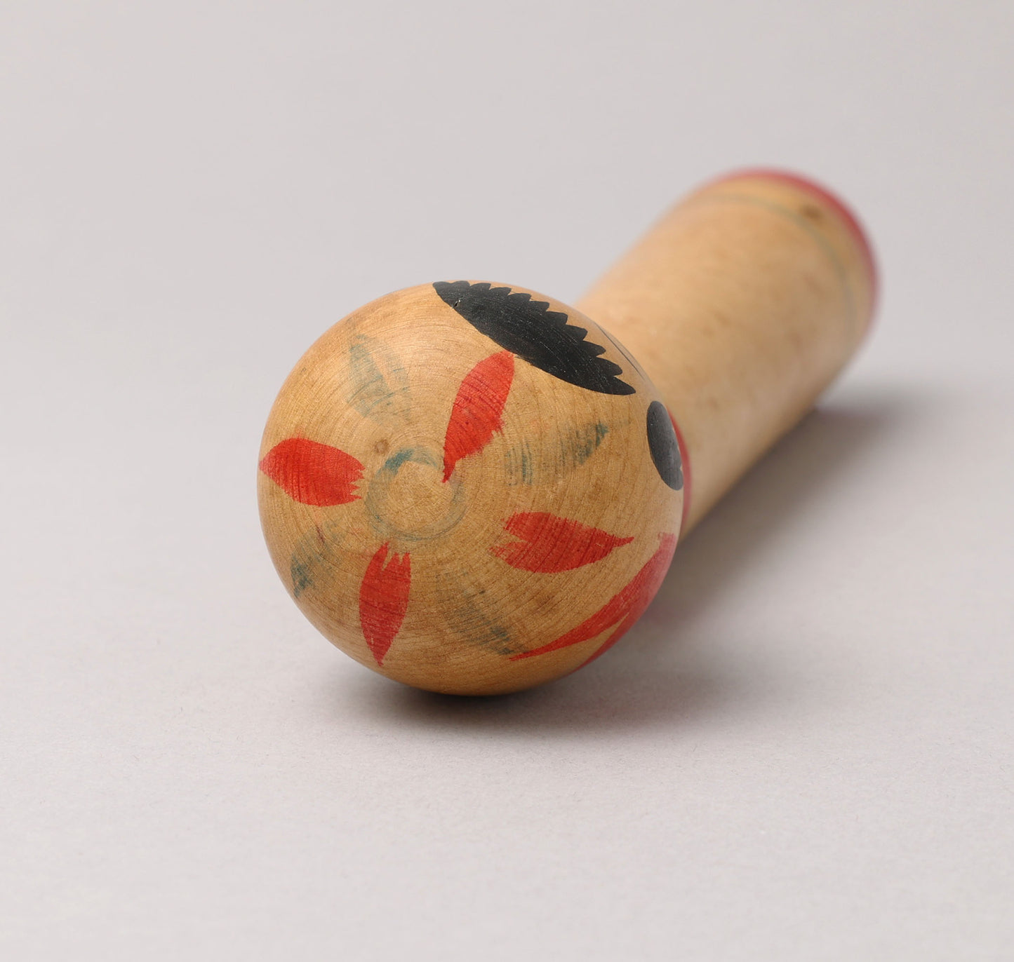 Vintage Nanbu style kokeshi doll, by SASAKI Kakuhei(1933-2007), | こけし古物 佐々木覚平（南部系）