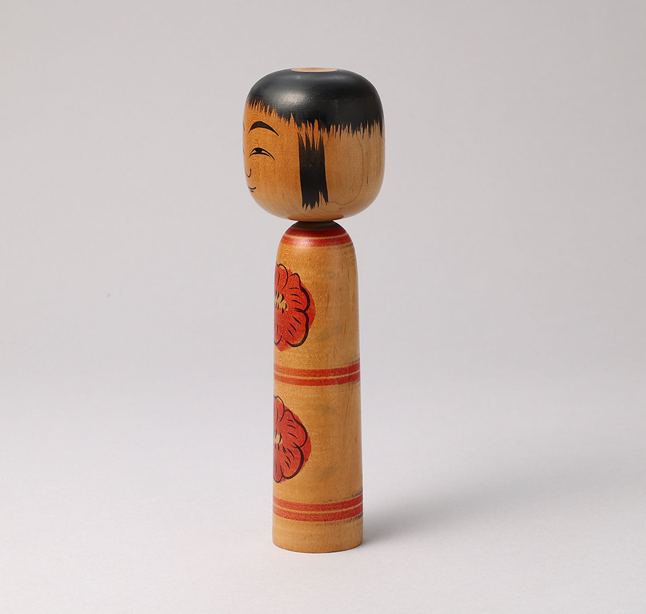 Vintage Hijiori style kokeshi doll, by Bunikichi SATO(1922-2008) | こけし –  Shin Crafts