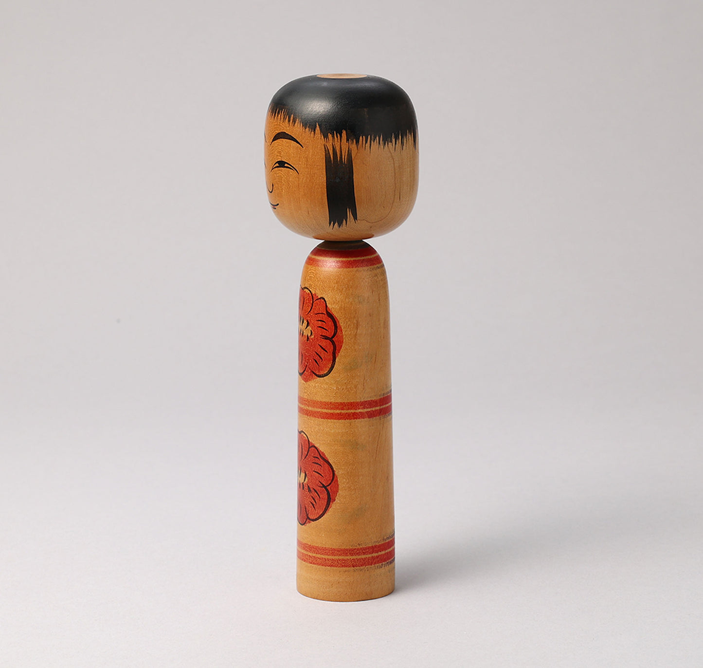 Vintage Hijiori style kokeshi doll, by Bunikichi SATO(1922-2008) | こけし古物 佐藤文吉（肘折系）