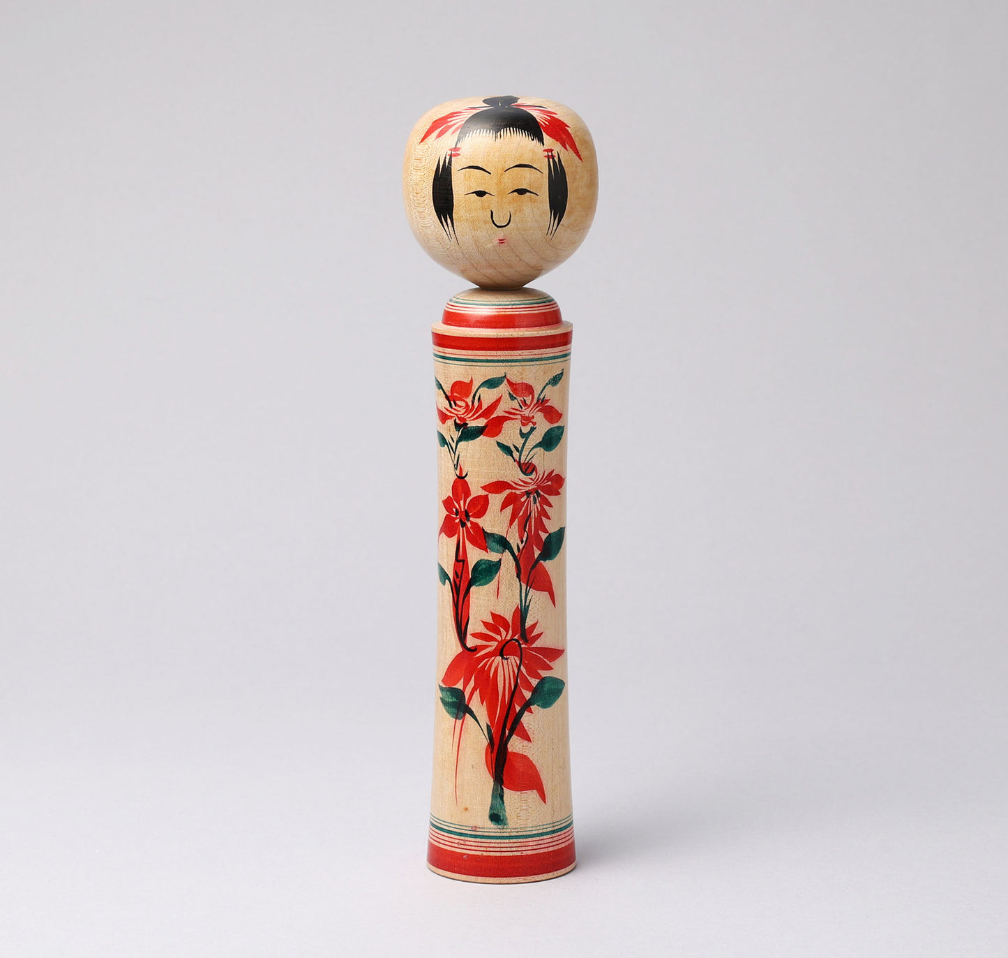 Vintage Naruko style kokeshi doll, by SAKURAI, Shoji (1927-2011) | こけし古物 桜井昭二（鳴子系）