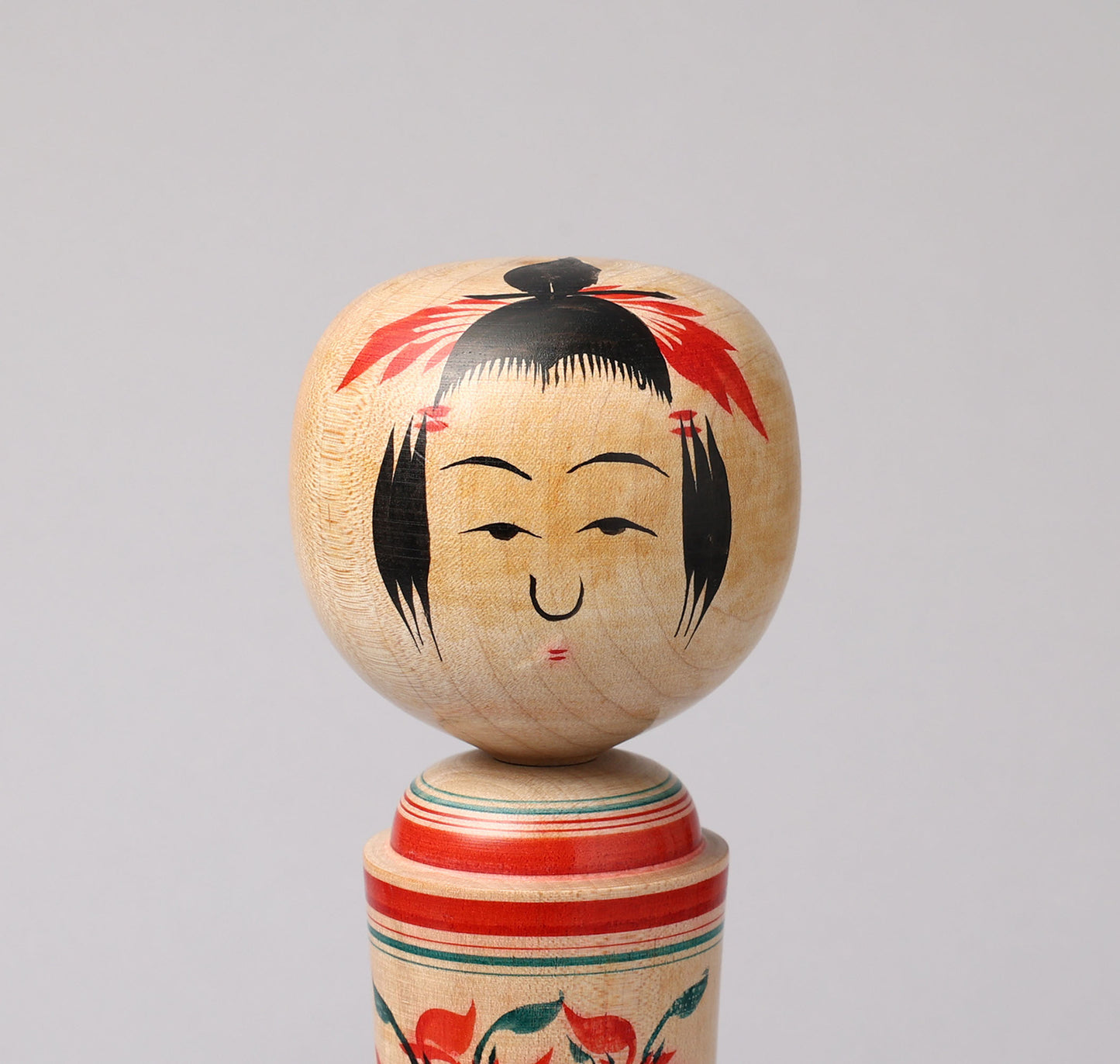 Vintage Naruko style kokeshi doll, by SAKURAI, Shoji (1927-2011) | こけし古物 桜井昭二（鳴子系）