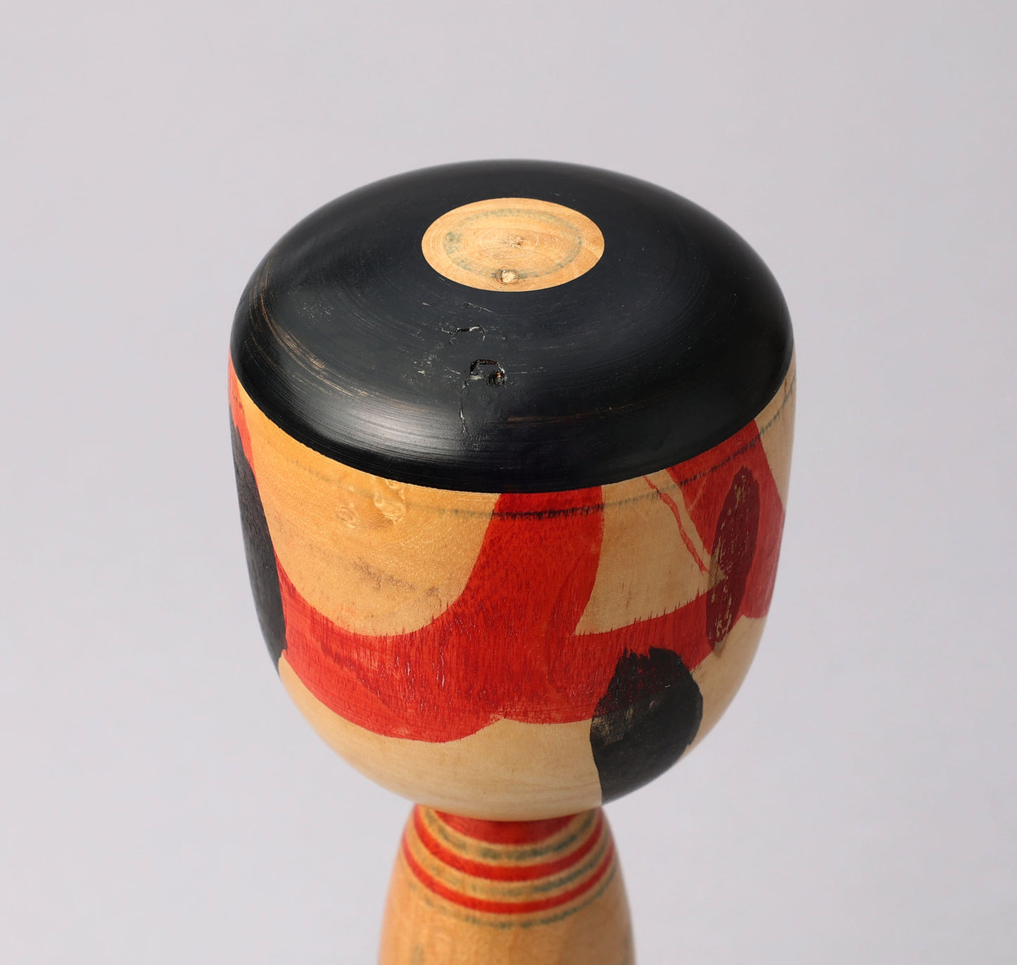 Vintage Nakanosawa style kokeshi, by Yoshizo IWAMOTO(1912-1973) | 伝統こけし 岩本芳蔵（中ノ沢系）