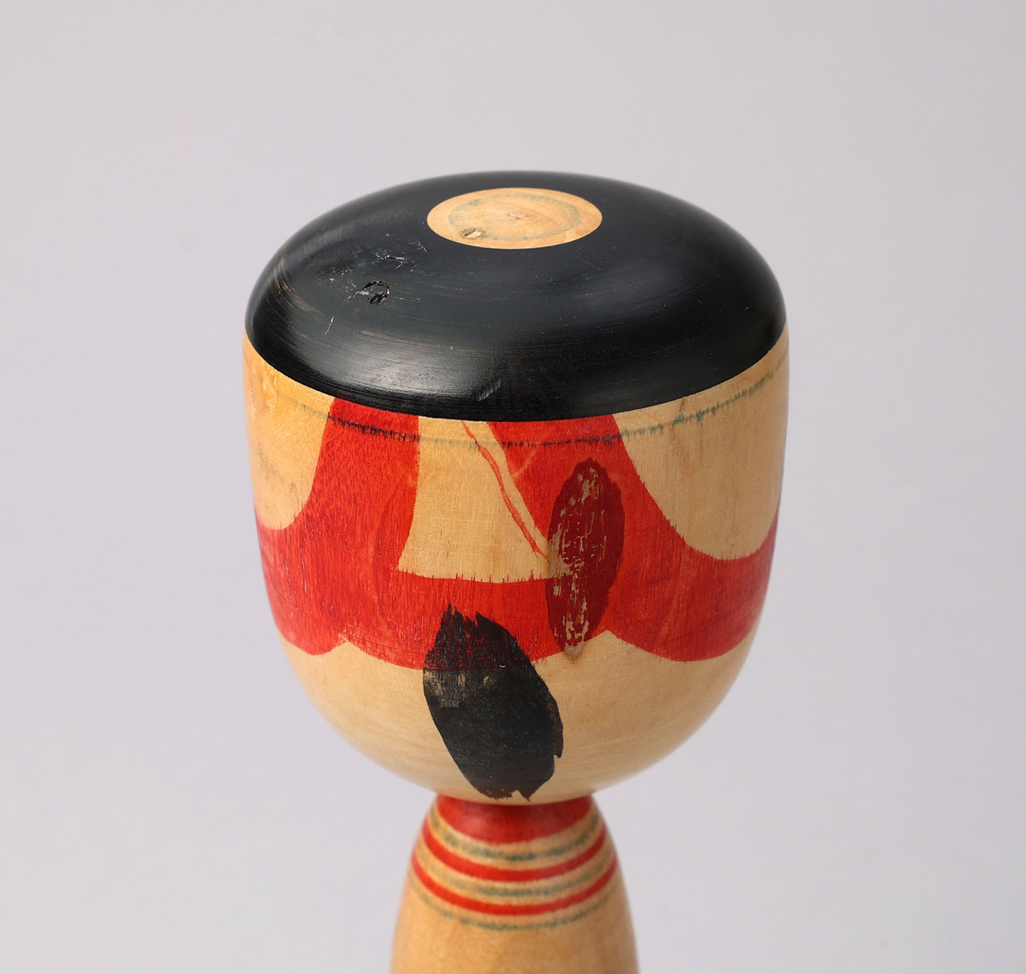 Vintage Nakanosawa style kokeshi, by Yoshizo IWAMOTO(1912-1973) | 伝統こけし 岩本芳蔵（中ノ沢系）