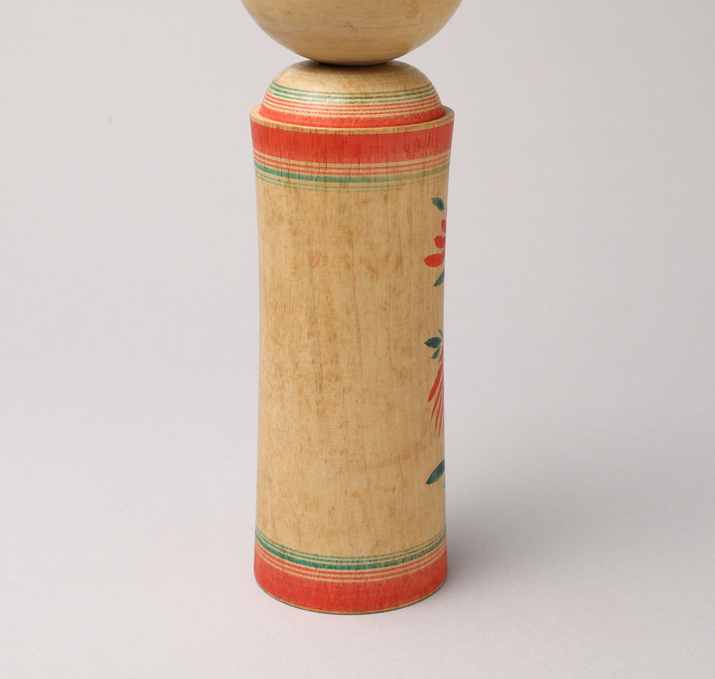 Vintage Naruko style kokeshi doll, by HONMA Tomegoro (1909-1974)  | 鳴子系こけし古物 本間留五郎（鳴子系）