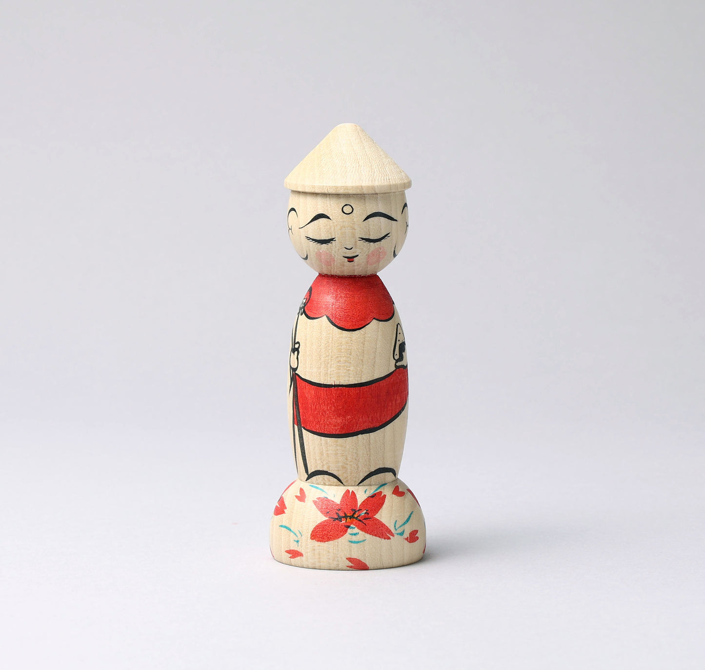 HIRAGA, Teruyuki 平賀輝幸 | O-jizo-san kokeshi - 地蔵こけし | Sakunami style 作並系