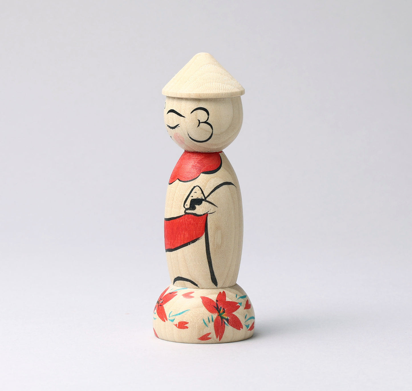 HIRAGA, Teruyuki 平賀輝幸 | O-jizo-san kokeshi - 地蔵こけし | Sakunami style 作並系